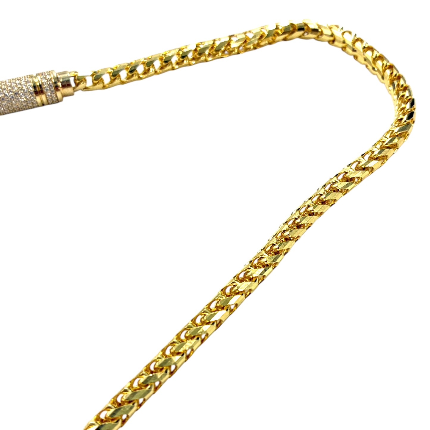 14K Franco Tight Link Chain (M)