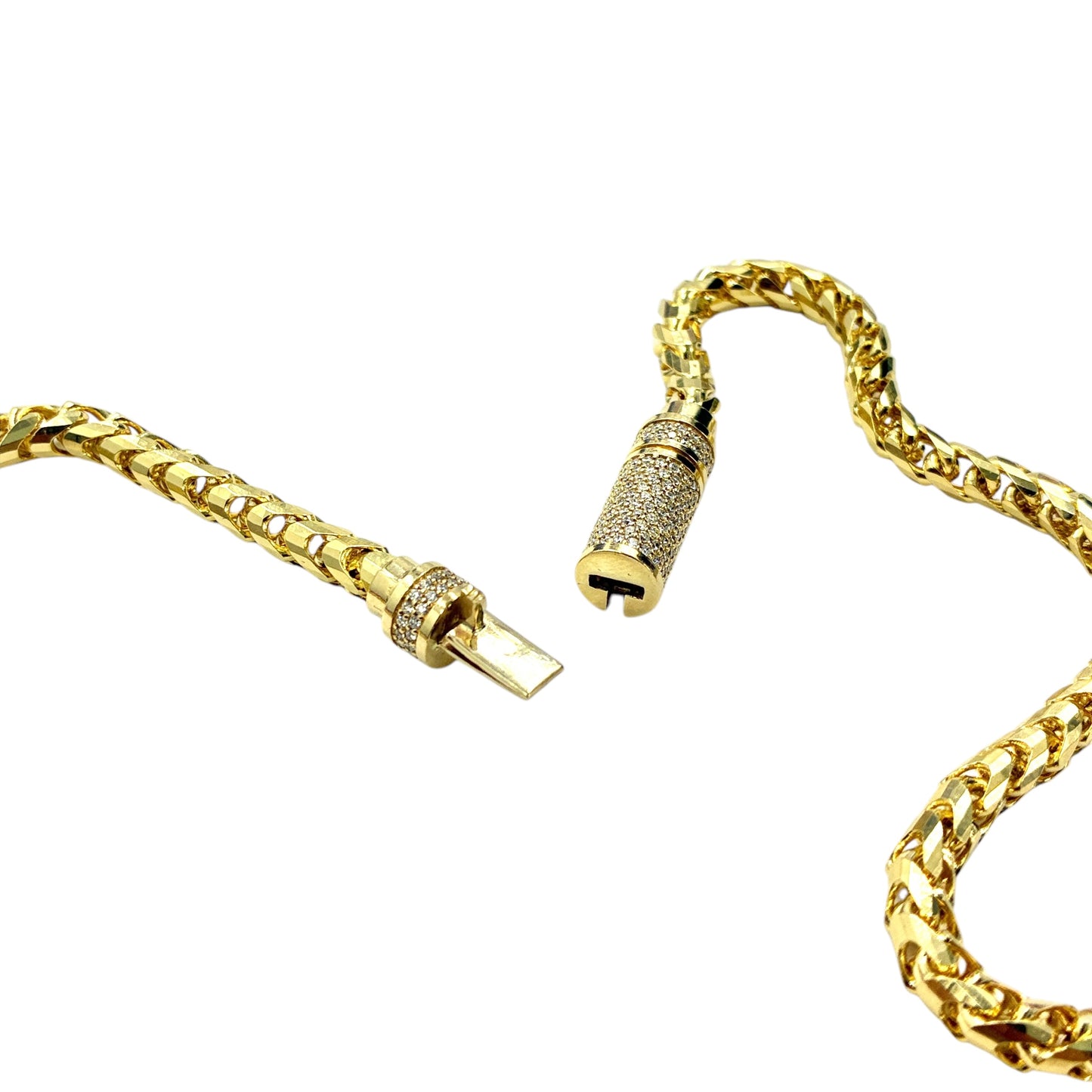 14K Franco Tight Link Chain (M)