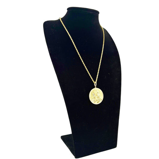 14K Mary  Necklace