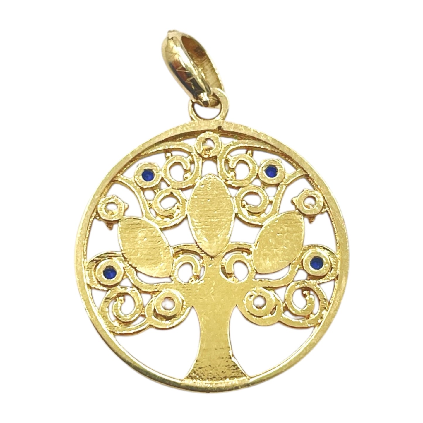 14K Tree of Life Pendant