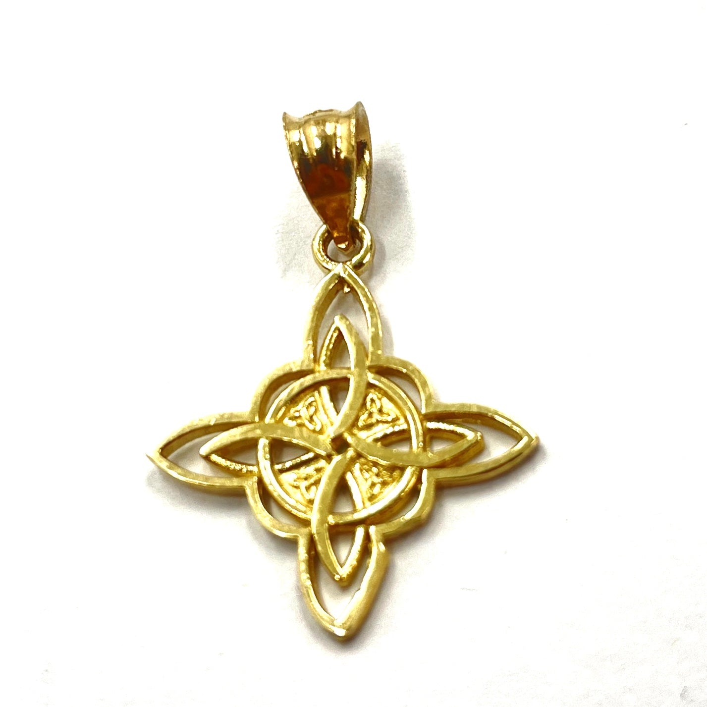14K Celtic Knot Pendant