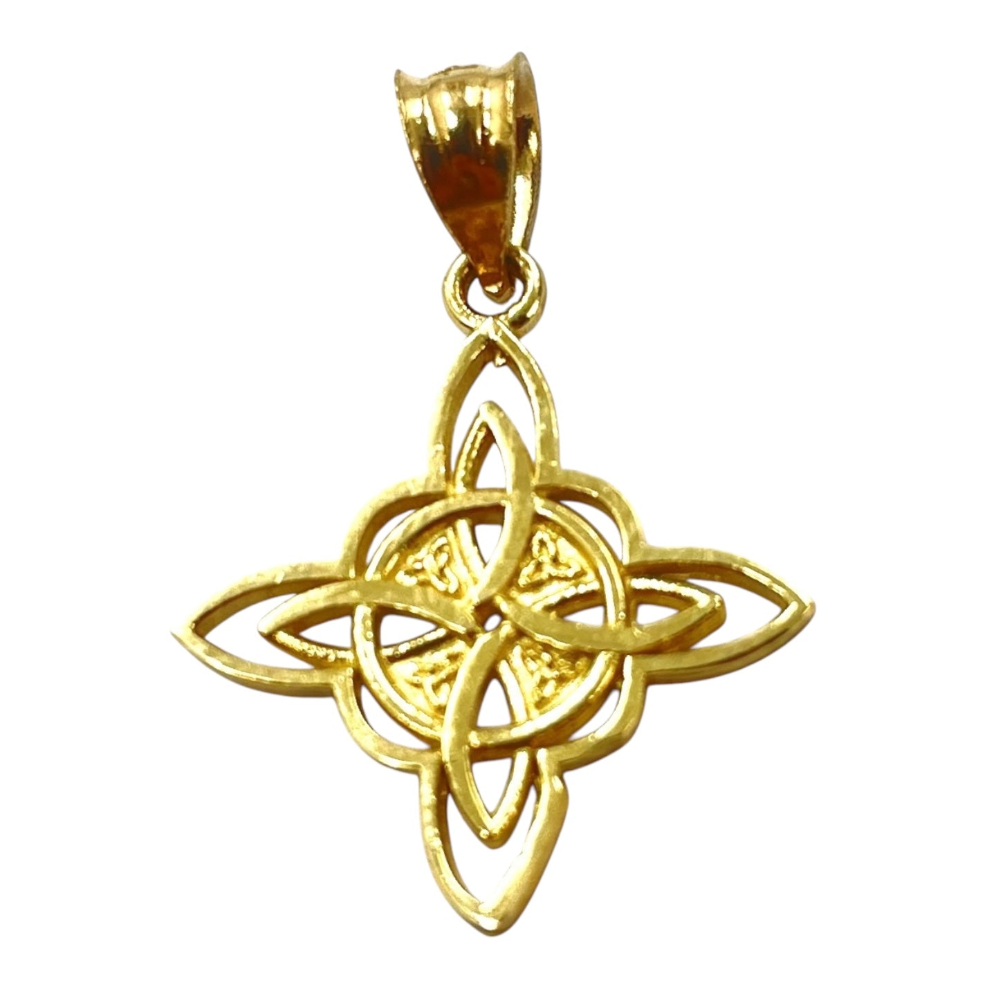 14K Celtic Knot Pendant