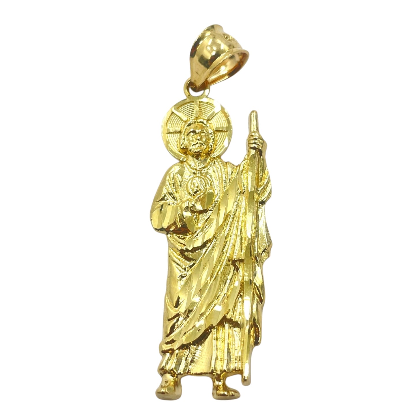 14K St Jude Pendant (M)