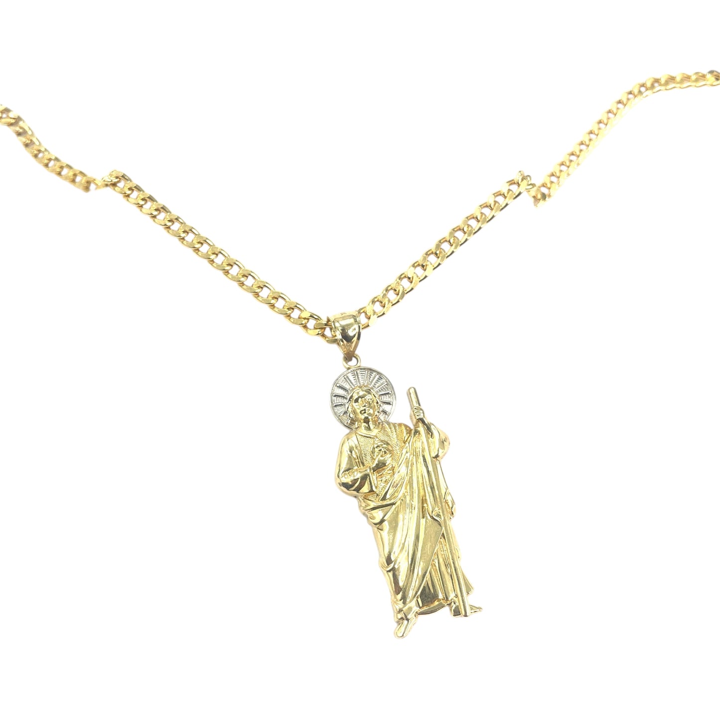 14K Saint Jude Pendant (L)