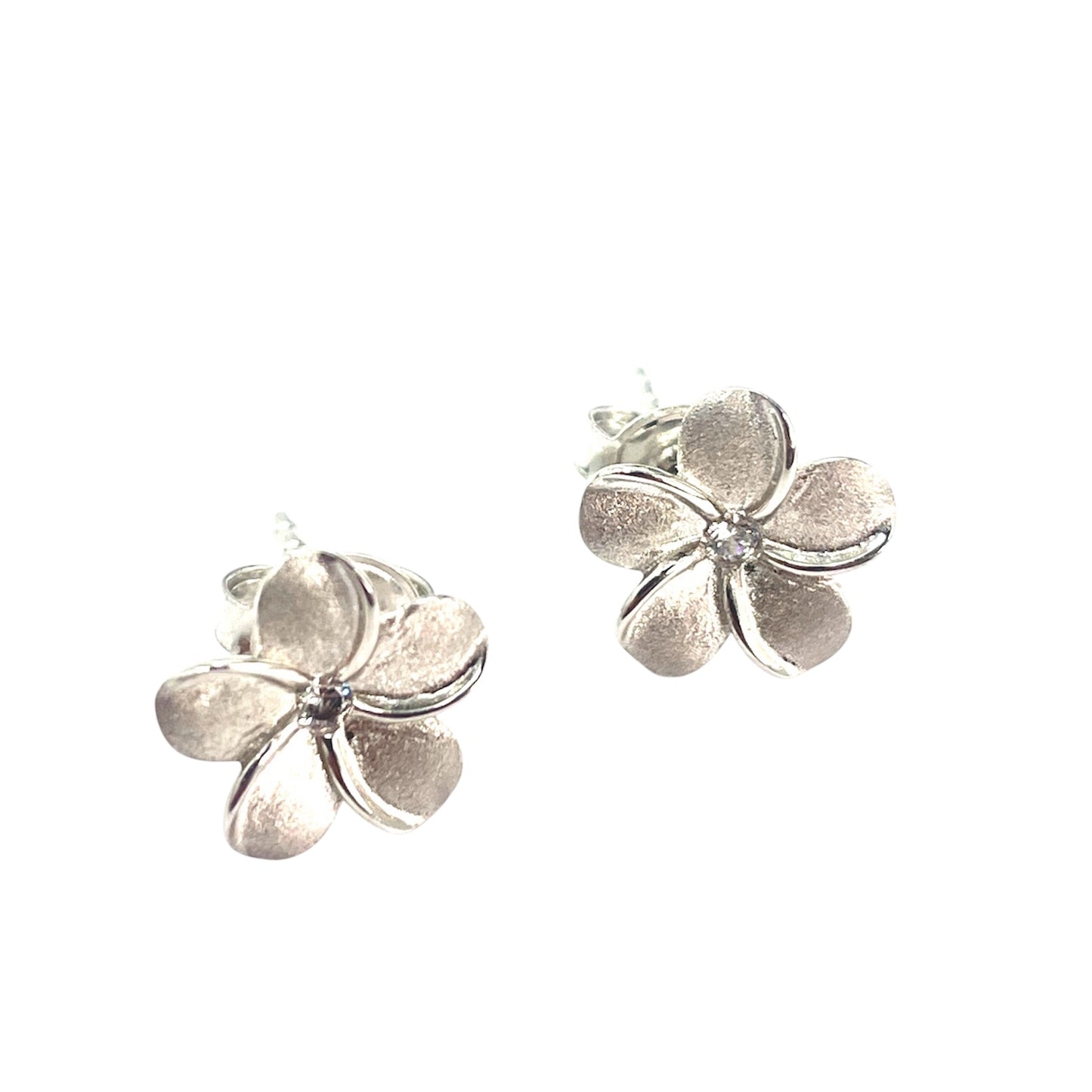 14K Flower Stud Earrings