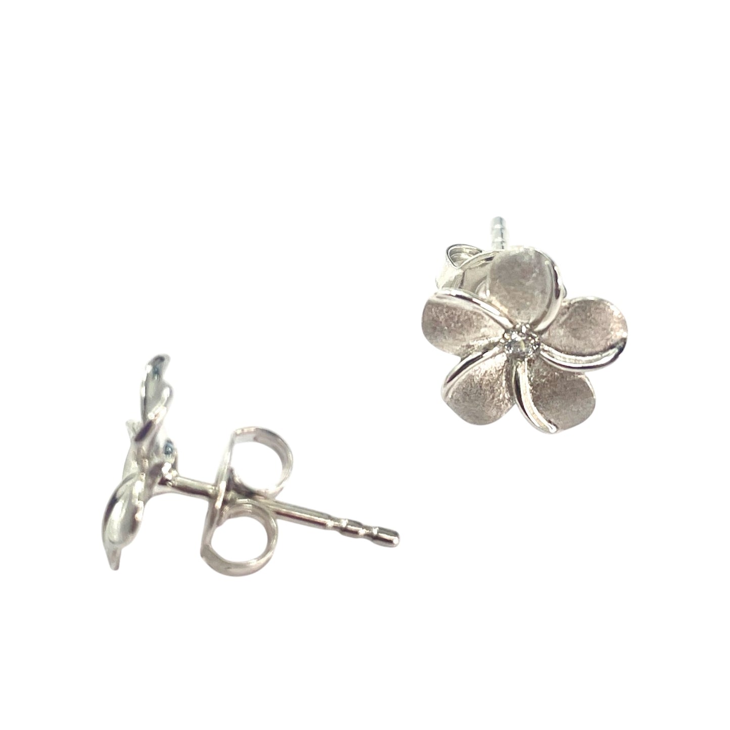 14K Flower Stud Earrings