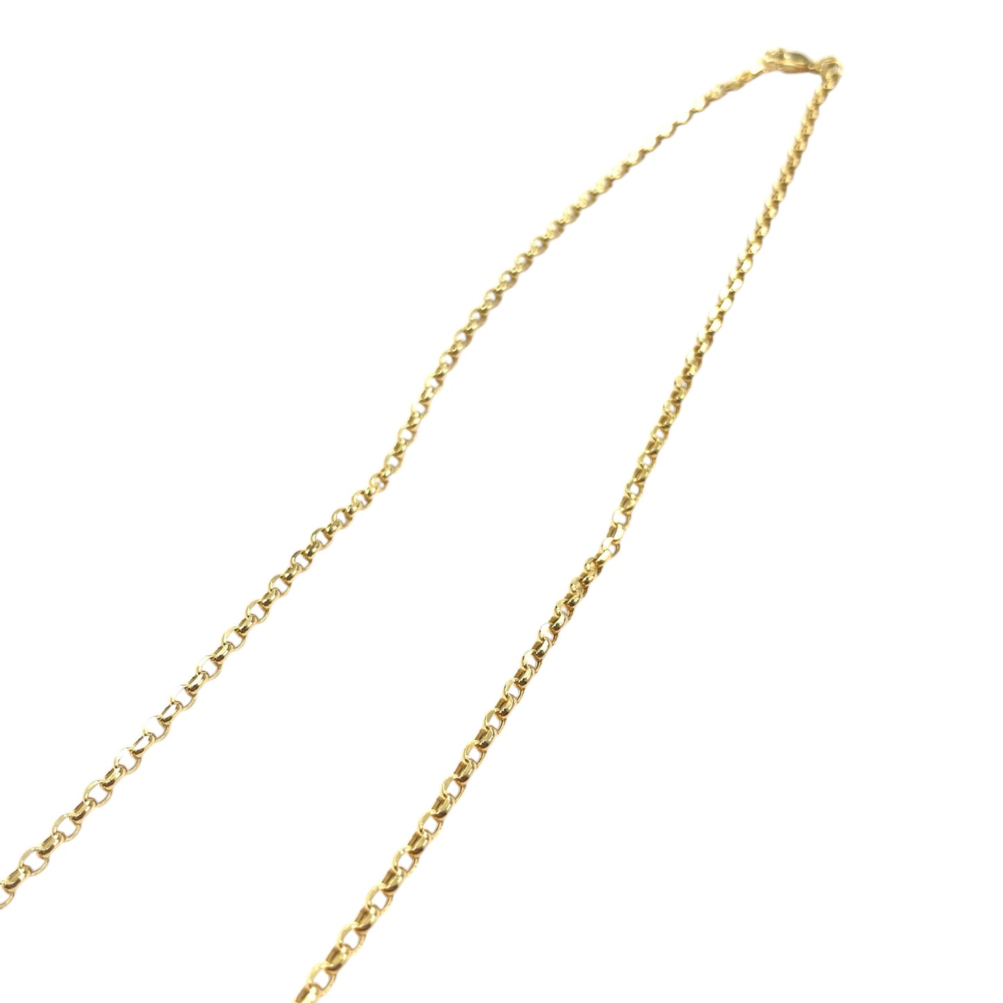 14K Rolo Chain Necklace (Small)