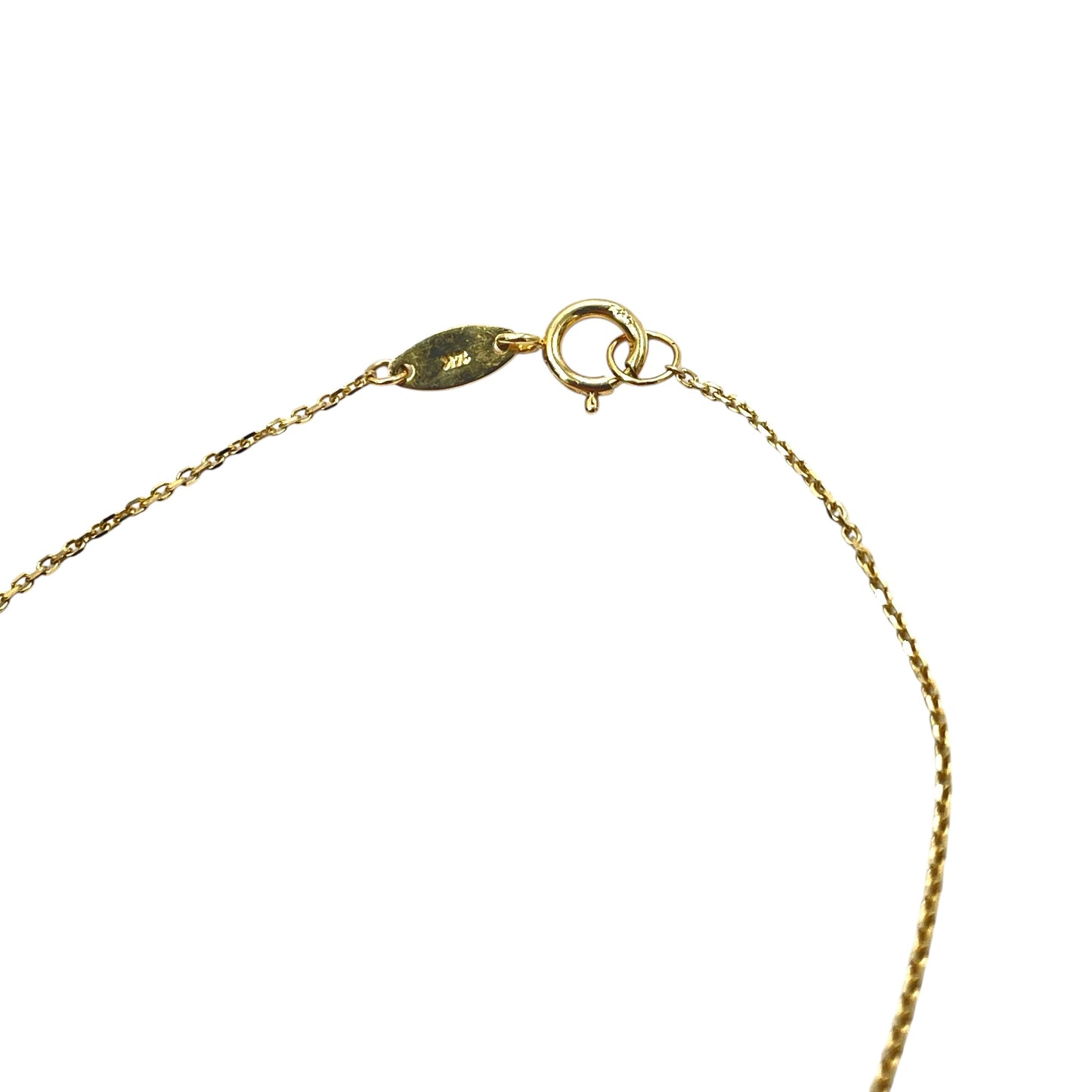 14K Two-tone Double Heart Bracelet