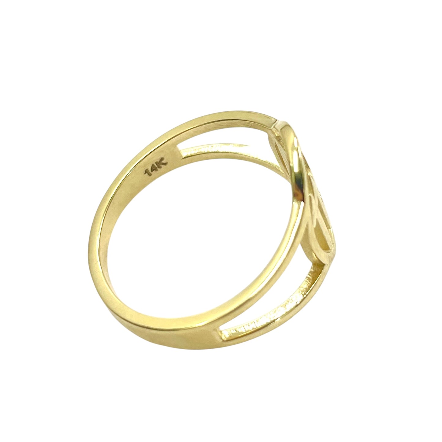 14K 11:11 Ring